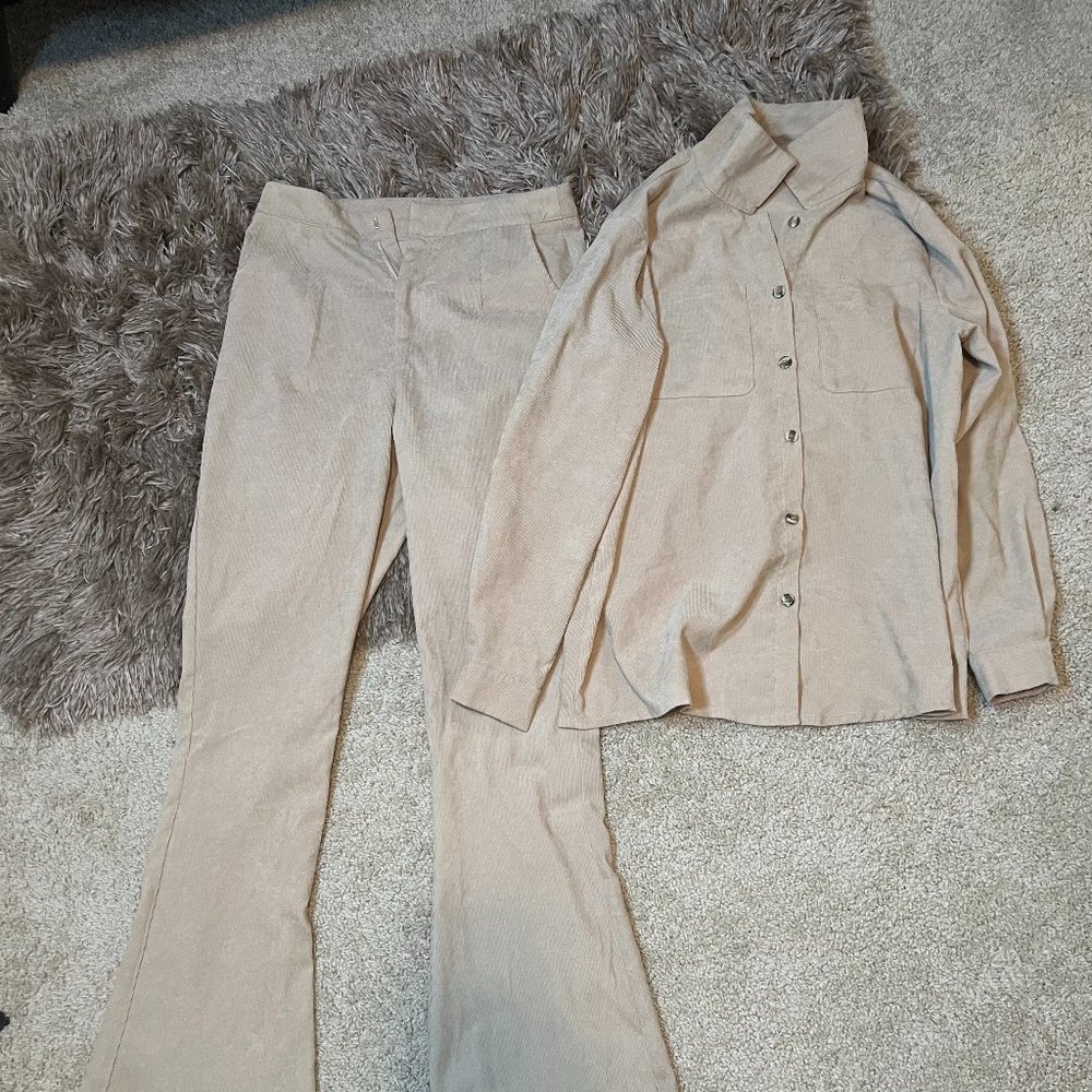 Pretty Little Thing Corduroy Set
